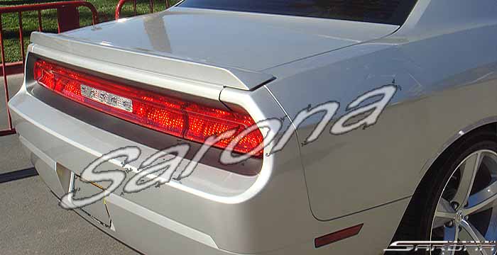 Custom Dodge Challenger Trunk Wing  Coupe (2008 - 2014) - $198.00 (Manufacturer Sarona, Part #DG-024-TW)